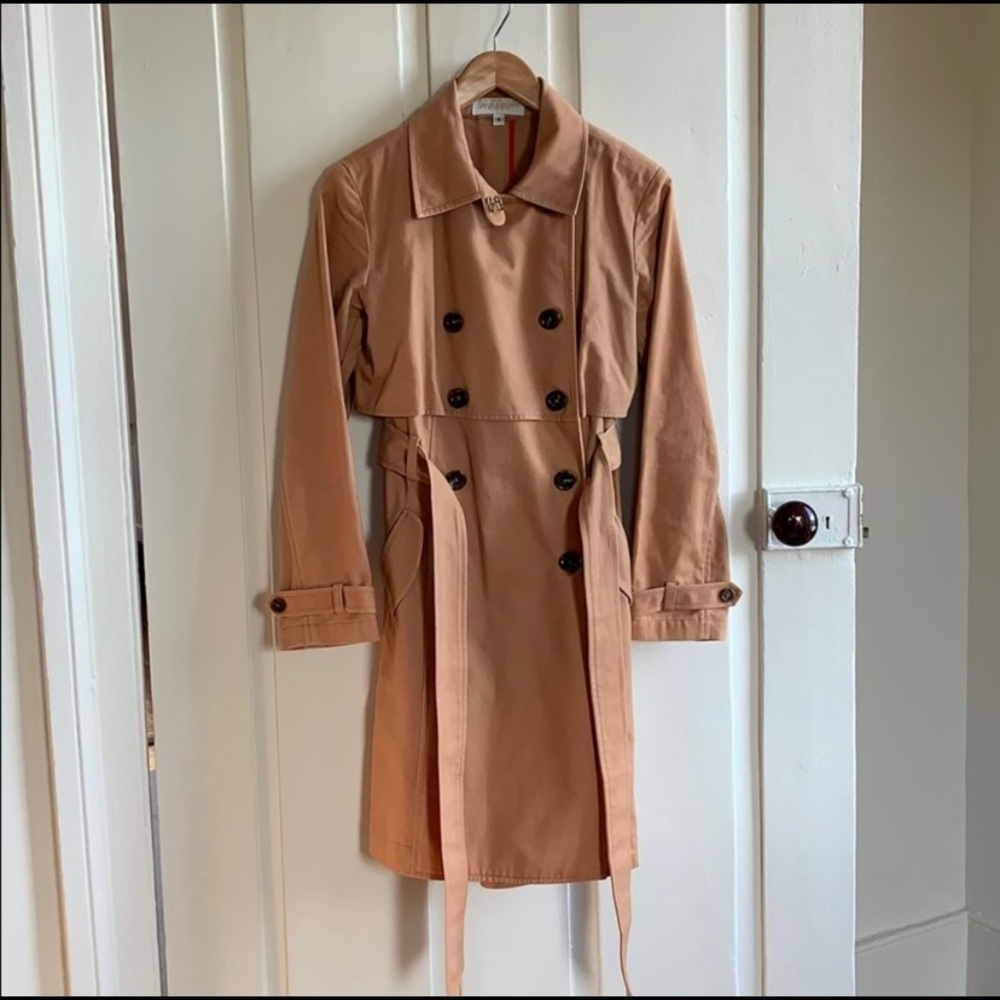 In God We Trust Trench Coat